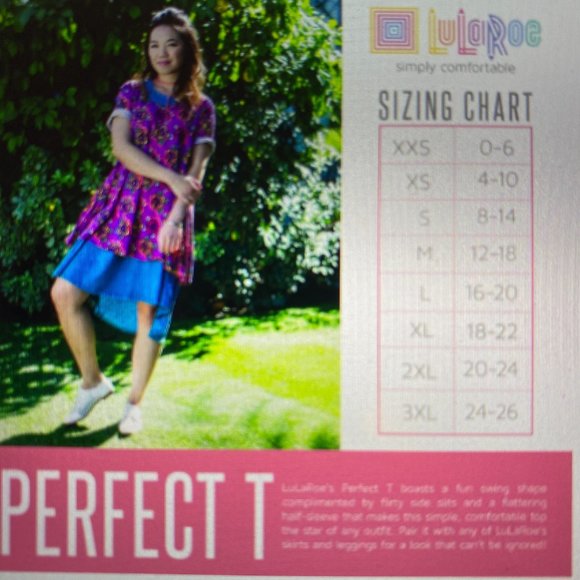 LulaRoe Perfect T - Picture 4 of 4